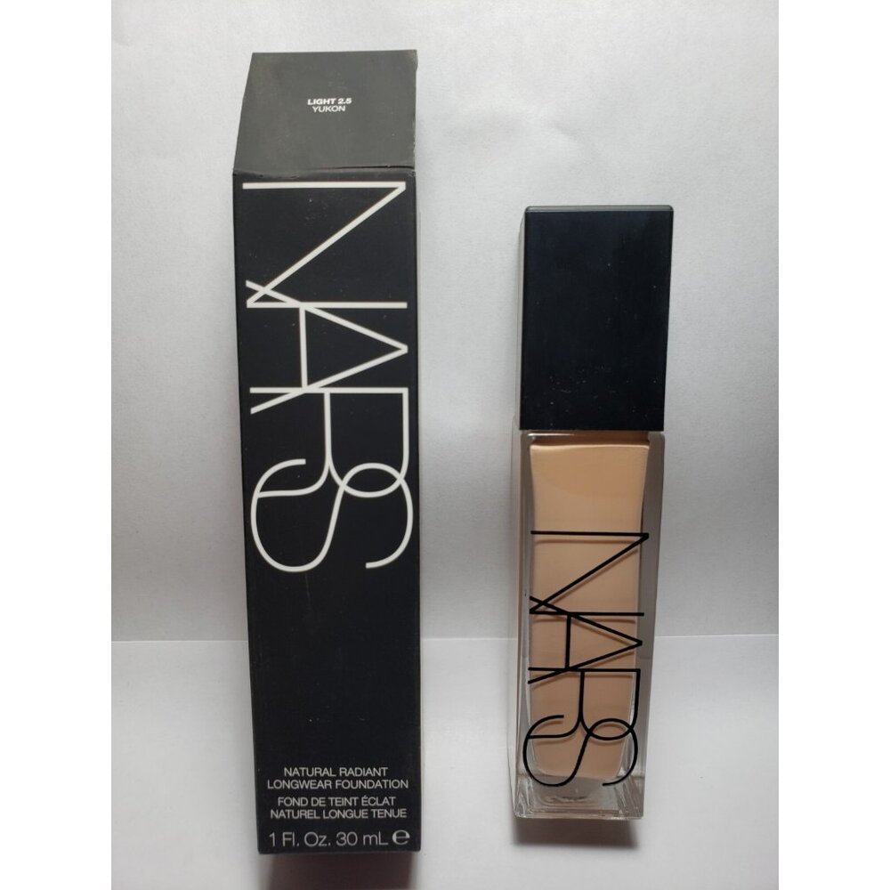 NARS Natural Radiant Longwear Foundation Light 2.5 Yukon Full Size NIB